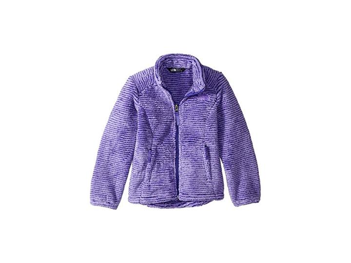 The North Face Kids Osolita Jacket (little Kids/big Kids) (dahlia Purple/deep Blue Stripe) Girl's Coat