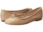 Sam Edelman Felicia (nude Linen) Women's Flat Shoes