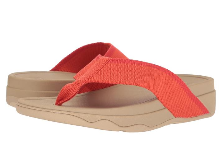 Fitflop Surfa (hot Coral/sporty Pink) Women's Sandals