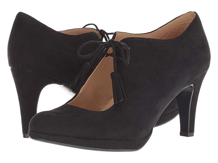 Naturalizer Paxton (black Microfiber) Women's Shoes