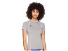 O'neill Hybrid Short Sleeve Crew (cool Grey) Women's Swimwear