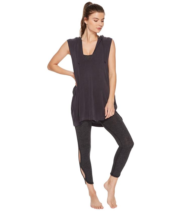 Free People Movement Baja Hoodie (black) Women's Sweatshirt