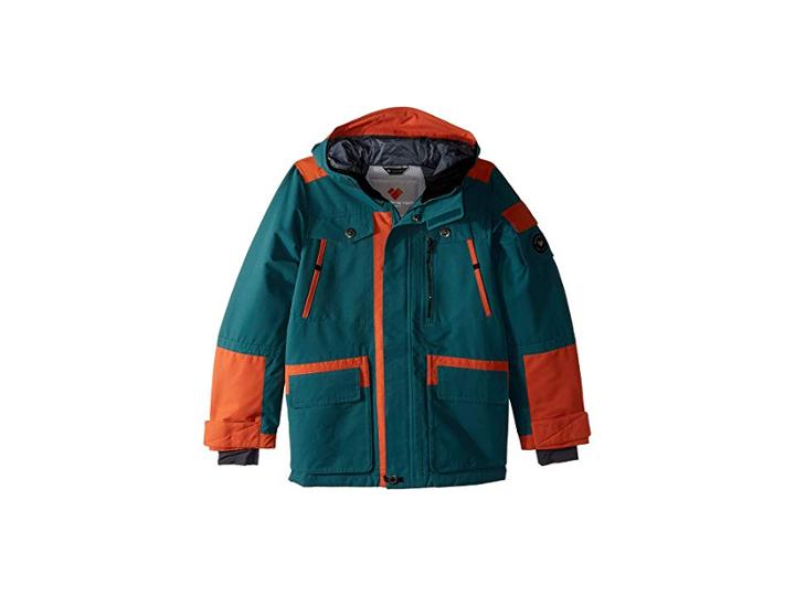 Obermeyer Kids Trekk Jacket (little Kids/big Kids) (deep Pacific) Boy's Coat