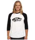 Vans Otw Raglan (white/black) Men's T Shirt