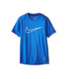 Nike Kids Cool Hbr Fitted S/s Youth (little Kids/bigs Kids) (game Royal/deep Royal Blue/white) Boy's T Shirt