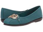 A2 By Aerosoles Better Luck (turquoise Procida) Women's Flat Shoes