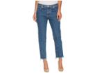 Hudson Jeans Riley Luxe Crop W/ Raw Hem In Continuum (continuum) Women's Jeans