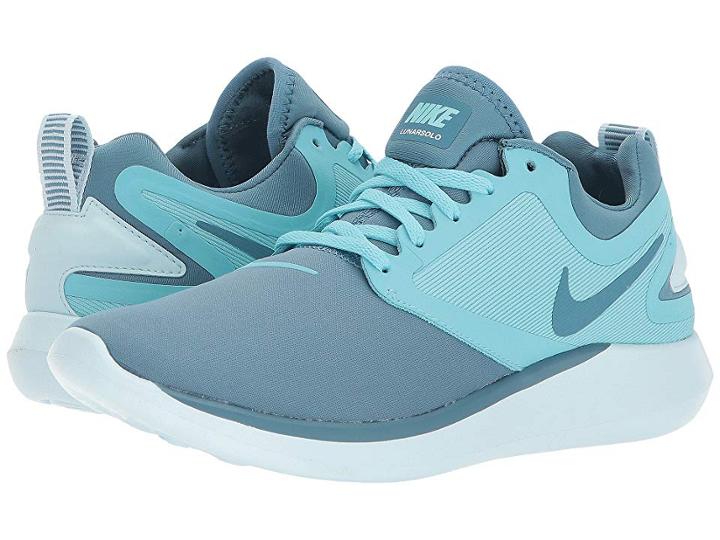 Nike Kids Lunarsolo (big Kid) (noise Aqua/noise Aqua/bleached Aqua) Girls Shoes