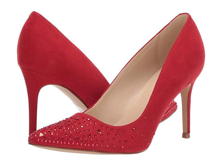 Marc Fisher Darrena (red/stones) Women's Shoes