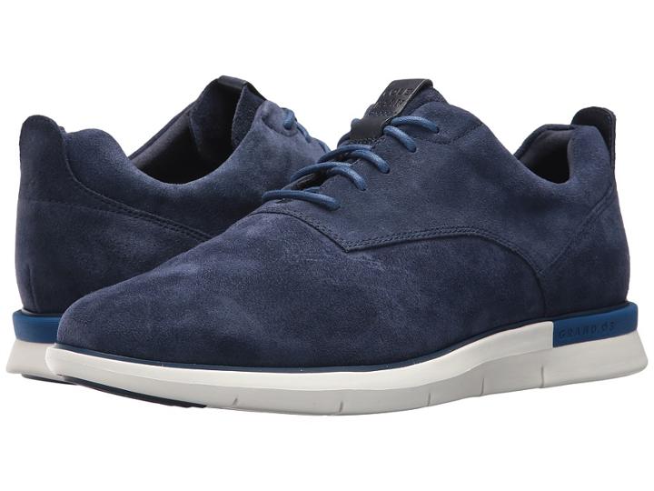 Cole Haan Grand Horizon Ox Ii (marine Blue/ivory) Men's Shoes