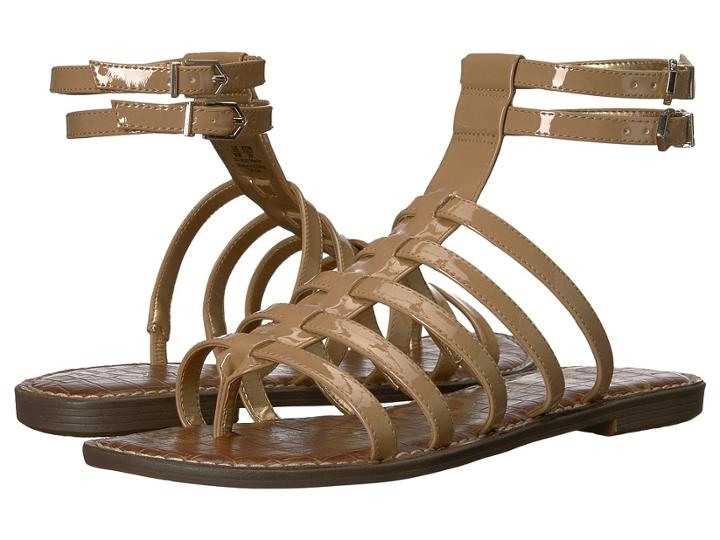 Sam Edelman Gilda (almond Patent) Women's Sandals