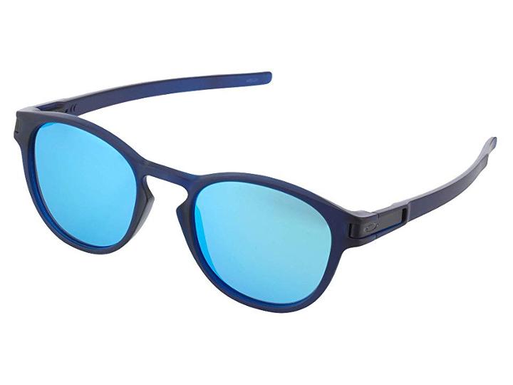 Oakley Latch (matte Trans Blue/sapphire Iridescent) Fashion Sunglasses