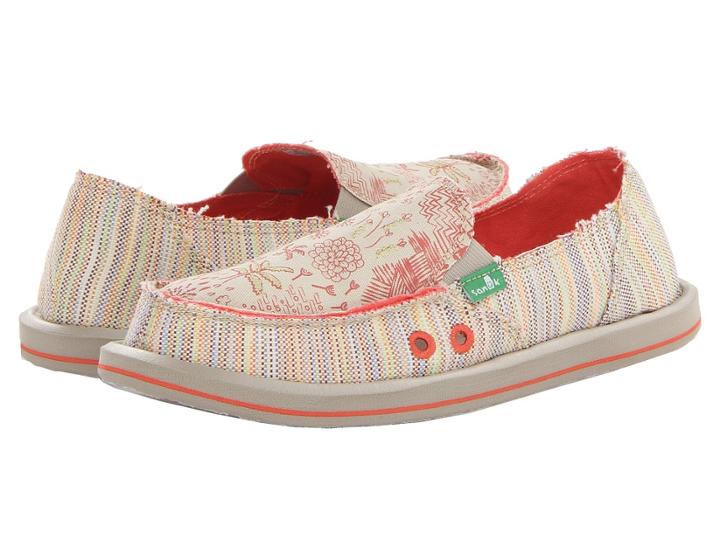Sanuk Scribble (tropical) Women's Skate Shoes