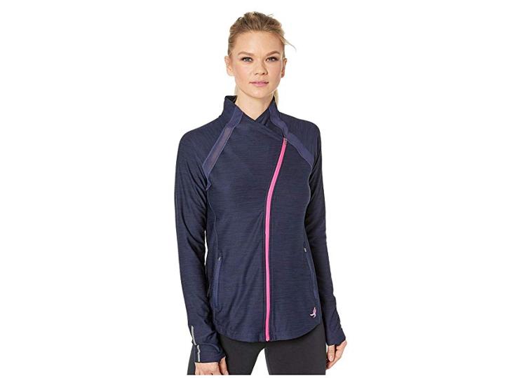 New Balance Anticipate Jacket (pigment Heather) Women's Coat