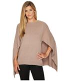 Calvin Klein Convertible Cape (heather Camel) Women's Sweater