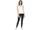 Onzie High Low Tank (white) Women's Sleeveless