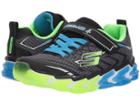 Skechers Kids Skech-air 97728l (little Kid/big Kid) (blue/black/lime) Boy's Shoes