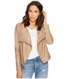 Bb Dakota Gracelyn Drape Front Jacket (churro) Women's Coat