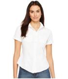 Scully Cantina Tracy Peruvian Cotton Top (white) Women's Clothing