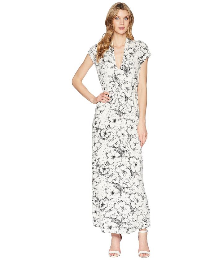 Lucky Brand Printed Rib Dress (multi) Women's Dress