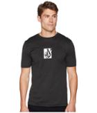Volcom Lido Pixel Heather Lycra Short Sleeve (charcoal Heather) Men's Clothing