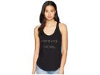 Roxy Saltwater Racerback Tank Top (true Black) Women's Sleeveless