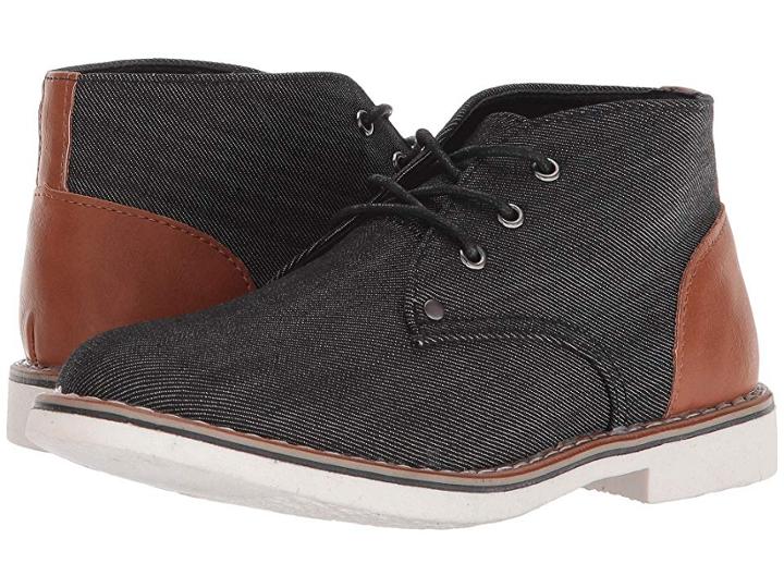Steve Madden Kids Btempler (little Kid) (black) Boy's Shoes
