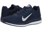 Nike Air Zoom Winflo 5 (midnight Navy/pure Platinum) Men's Running Shoes