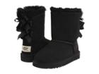 Ugg Kids Bailey Bow (toddler/little Kid) (black) Girls Shoes