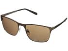 Guess Gu6878 (matte Dark Brown/brown Mirror) Fashion Sunglasses