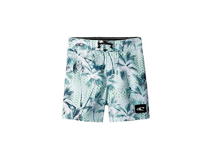 O'neill Kids Darn Old Palmer Boardshorts (toddler/little Kids) (pale Blue) Boy's Swimwear