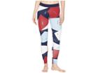 Puma Classics All Over Print Leggings (white/camo Micro) Women's Casual Pants