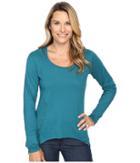 Prana Lauriel Hoodie (harbor Blue) Women's Sweatshirt