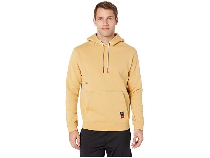 Nike Kyrie Dry Hoodie Pullover (club Gold/black) Men's Sweatshirt