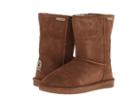 Bearpaw Emma Short (hickory Suede) Women's Pull-on Boots