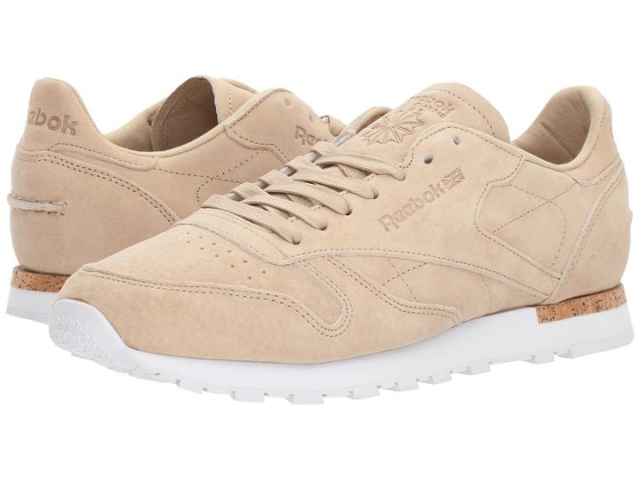 Reebok Cl Leather Lst (oatmeal/driftwood/white) Men's Shoes