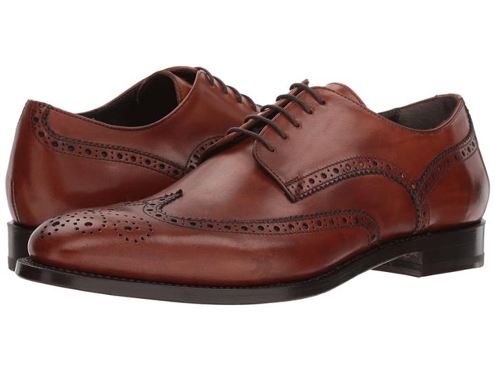 Canali Wingtip Oxford (cuoio) Men's Shoes