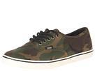 Vans - Authentic Lo Pro ((camo) Military Olive/marshmallow)