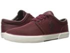 Polo Ralph Lauren Faxon Low (port Matte Fabric/performance Nylon) Men's Shoes