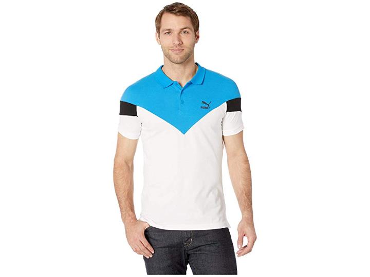 Puma Iconic Mcs Polo (puma White) Men's Short Sleeve Pullover