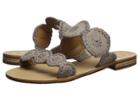 Jack Rogers Lauren (dove Grey Suede) Women's Slide Shoes