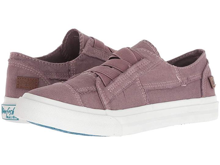 Blowfish Marley (orchid Colorwashed Canvas) Women's Flat Shoes