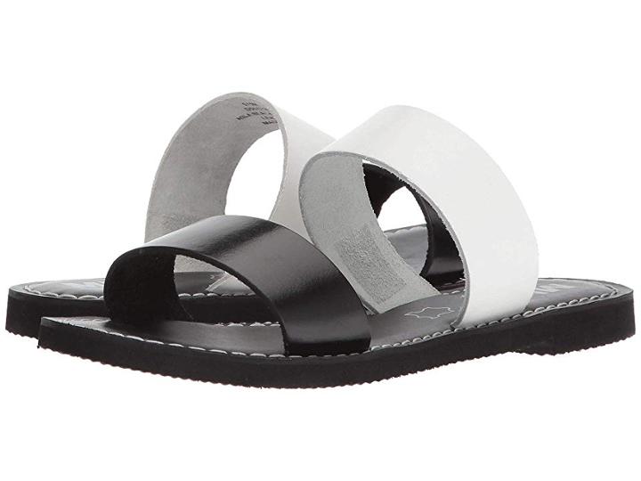 Mia Nila (black/white Leather) Women's Shoes