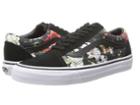 Vans Old Skool ((floral) Black/true White) Skate Shoes