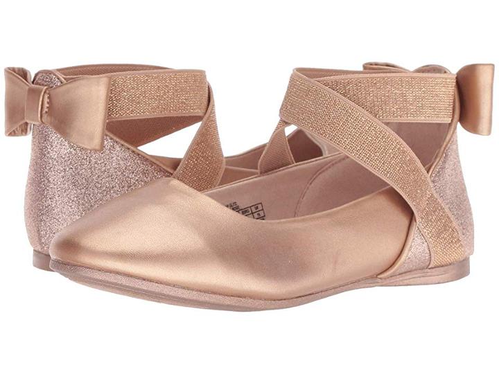 Kenneth Cole Reaction Kids Tap Glitz (little Kid/big Kid) (pale Rose) Girl's Shoes