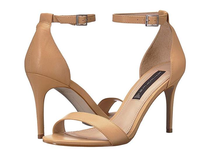 Steven Naylor (nude Leather) Women's Dress Sandals
