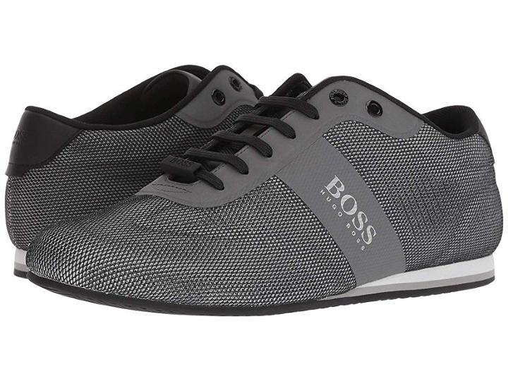 Boss Hugo Boss Lighter Low Profile Sneaker By Boss Green (medium Grey) Men's Shoes