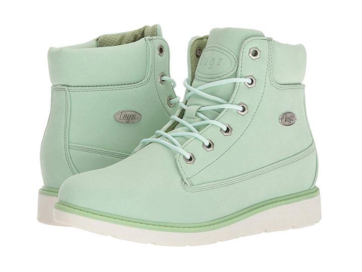 Lugz Quill Hi (mint/white) Women's Lace-up Boots