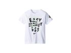 Nike Kids Kevin Durant Money Vortex Dri-fit Tee (little Kids) (white) Boy's T Shirt