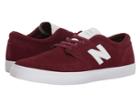 New Balance Numeric Nm345 (burgundy/white) Men's Skate Shoes